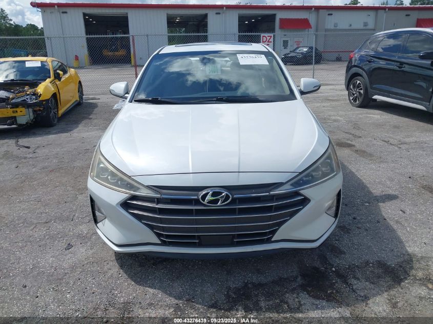 2020 Hyundai Elantra Limited VIN: 5NPD84LF4LH522915 Lot: 43276439