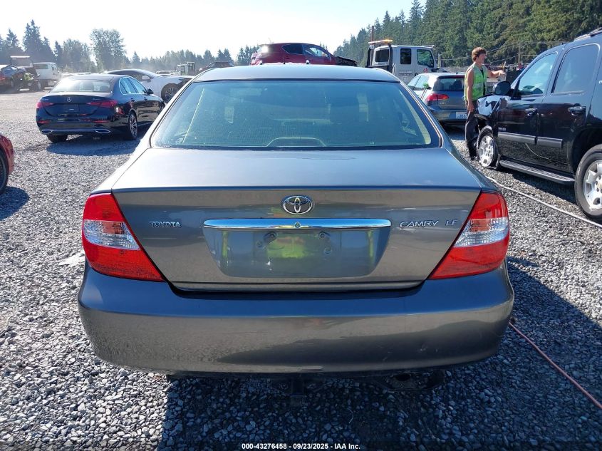 2003 Toyota Camry Le VIN: JTDBE32K530180767 Lot: 43276458