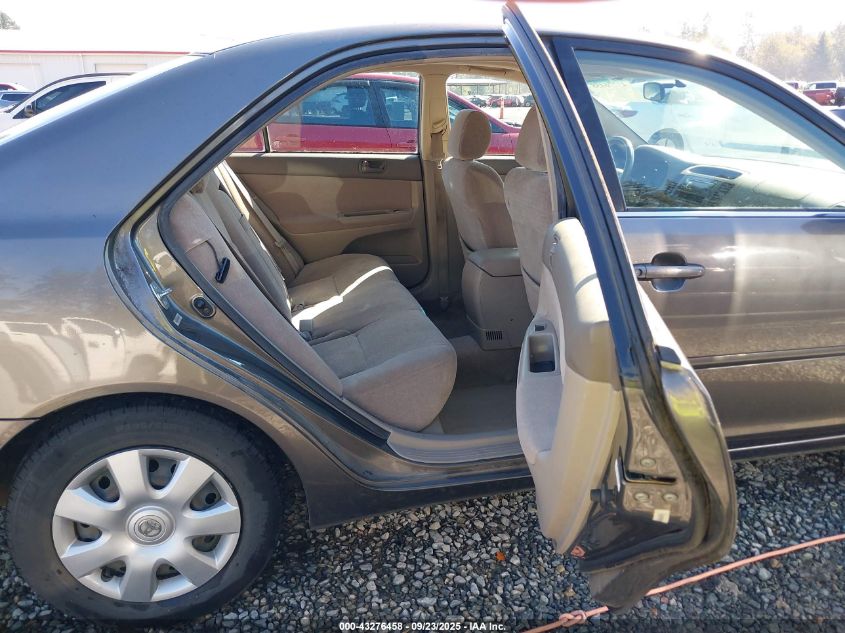 2003 Toyota Camry Le VIN: JTDBE32K530180767 Lot: 43276458