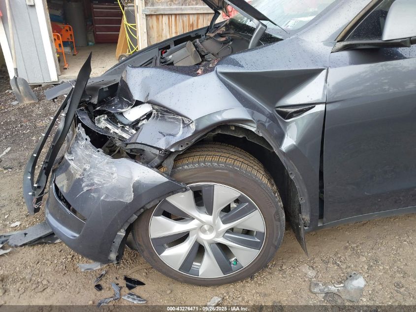 2023 Tesla Model Y Awd/Long Range Dual Motor All-Wheel Drive VIN: 7SAYGDEE6PA175908 Lot: 43276471