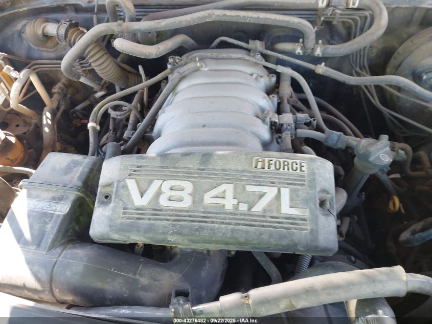 2003 Toyota Sequoia Limited V8 VIN: 5TDBT48A33S205026 Lot: 43276482