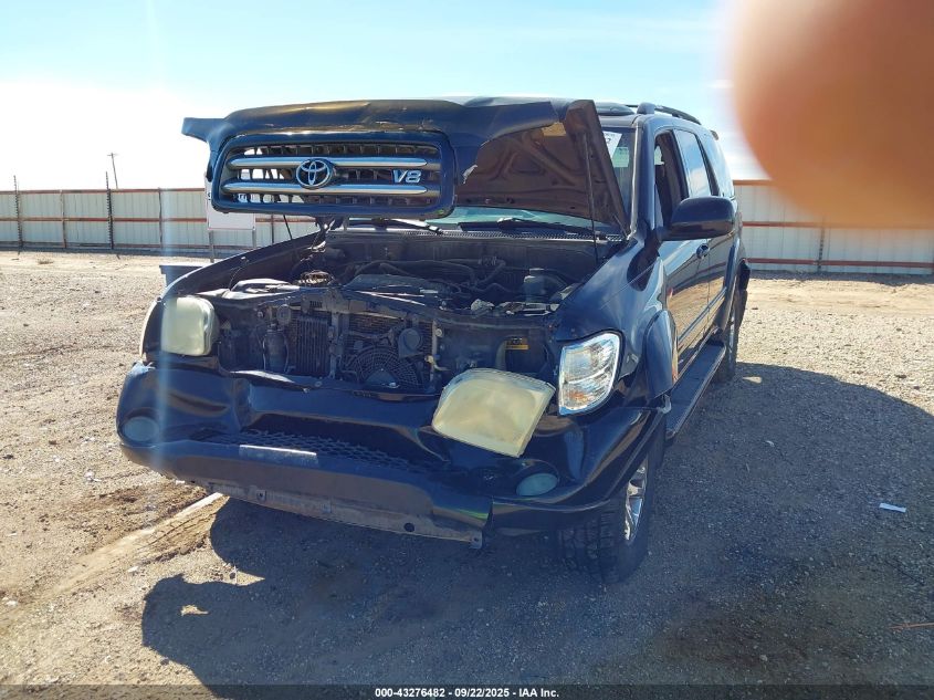 2003 Toyota Sequoia Limited V8 VIN: 5TDBT48A33S205026 Lot: 43276482