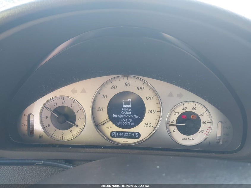 2009 Mercedes-Benz Clk 350 VIN: WDBTJ56H29F270151 Lot: 43276485