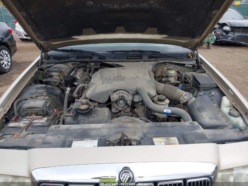 2000 Mercury Grand Marquis Ls VIN: 2MEFM75W9YX741344 Lot: 43276495