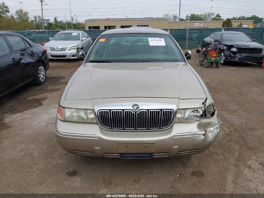 2000 Mercury Grand Marquis Ls VIN: 2MEFM75W9YX741344 Lot: 43276495