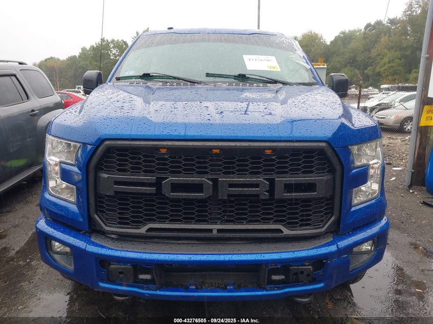 2017 Ford F-150 Xl VIN: 1FTEX1EP1HKE02994 Lot: 43276505