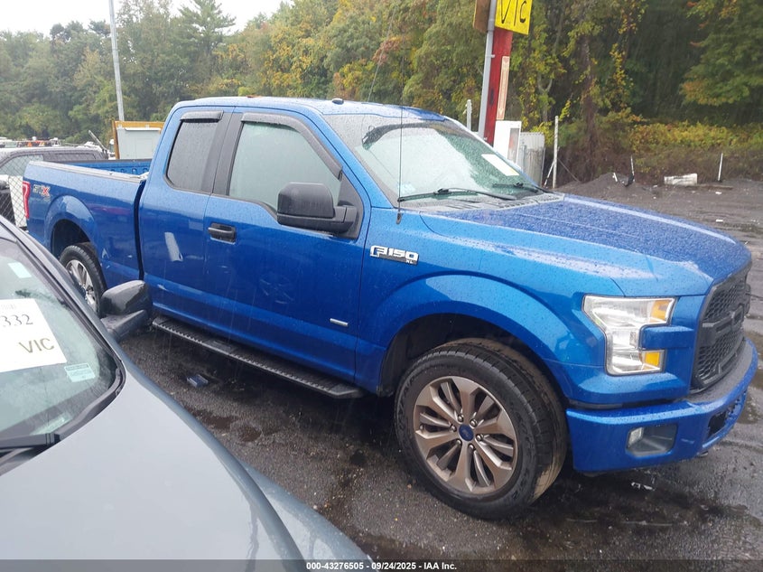 2017 Ford F-150 Xl VIN: 1FTEX1EP1HKE02994 Lot: 43276505