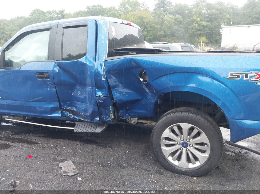 2017 Ford F-150 Xl VIN: 1FTEX1EP1HKE02994 Lot: 43276505