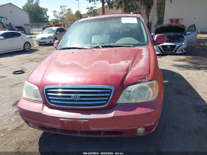 2003 Kia Sedona Ex/Lx VIN: KNDUP131836426978 Lot: 43276510