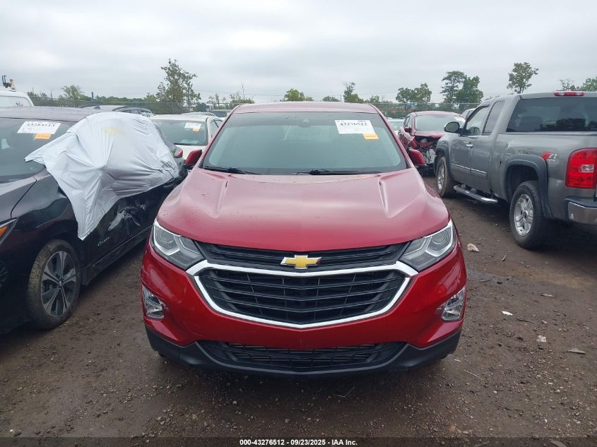 2020 Chevrolet Equinox Fwd Lt 1.5L Turbo VIN: 2GNAXKEV0L6252706 Lot: 43276512
