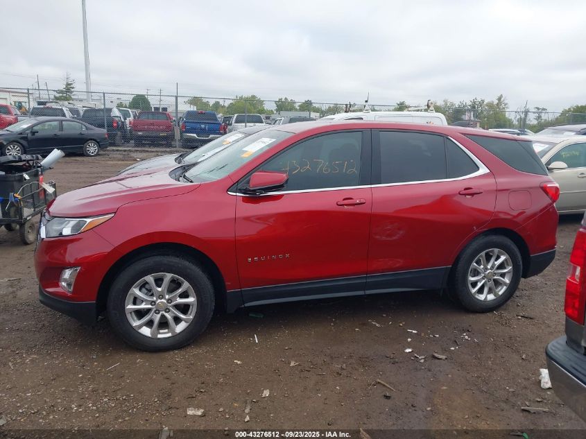 2020 Chevrolet Equinox Fwd Lt 1.5L Turbo VIN: 2GNAXKEV0L6252706 Lot: 43276512