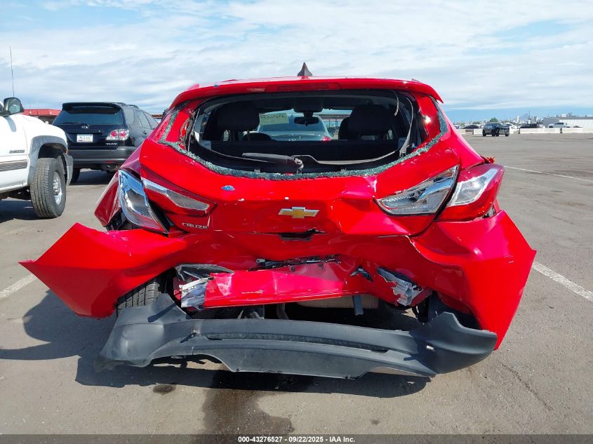 2019 Chevrolet Cruze Ls VIN: 3G1BC6SM8KS600451 Lot: 43276527