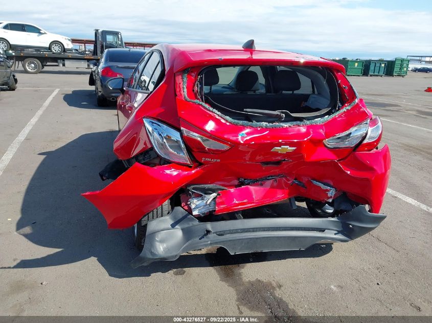 2019 Chevrolet Cruze Ls VIN: 3G1BC6SM8KS600451 Lot: 43276527