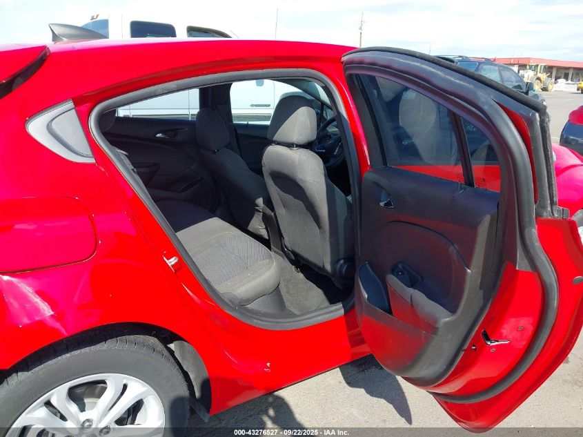 2019 Chevrolet Cruze Ls VIN: 3G1BC6SM8KS600451 Lot: 43276527