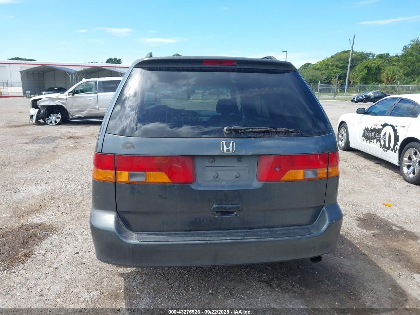 2004 Honda Odyssey Ex-L VIN: 5FNRL18974B066169 Lot: 43276526