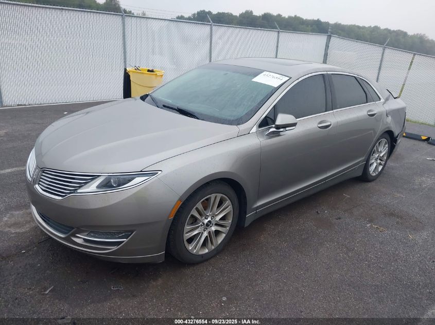 2016 Lincoln Mkz grey sedan gasoline 3LN6L2J94GR600231 photo #3