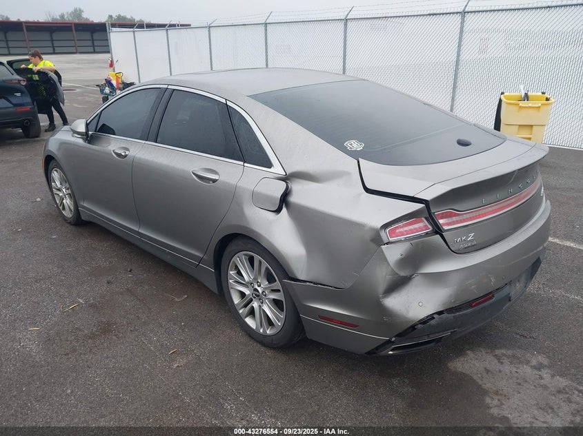 2016 Lincoln Mkz grey sedan gasoline 3LN6L2J94GR600231 photo #4