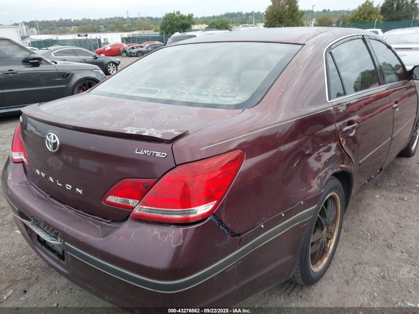2005 Toyota Avalon Limited VIN: 4T1BK36B75U055540 Lot: 43276562