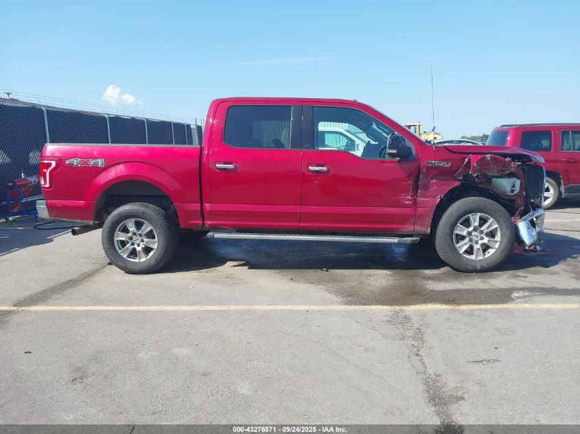 2016 Ford F-150 Xlt VIN: 1FTEW1EG5GFA96313 Lot: 43276571