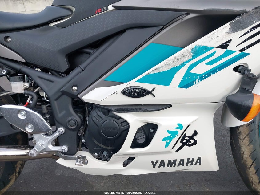 2024 Yamaha Yzfr3 A VIN: MH3RH18Y3RK014526 Lot: 43276575