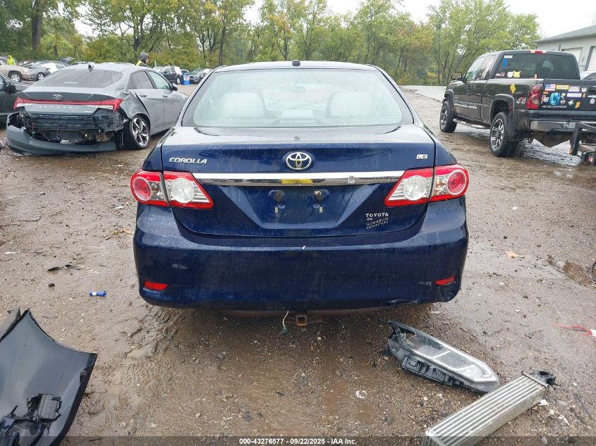 2011 Toyota Corolla Le VIN: 2T1BU4EE0BC707424 Lot: 43276577