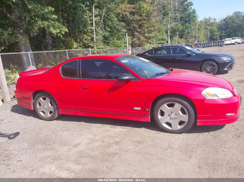 2006 Chevrolet Monte Carlo Ss VIN: 2G1WL16C869204903 Lot: 43276579