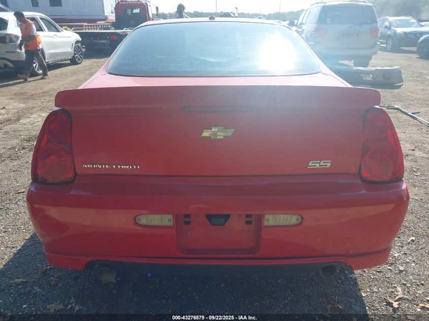 2006 Chevrolet Monte Carlo Ss VIN: 2G1WL16C869204903 Lot: 43276579