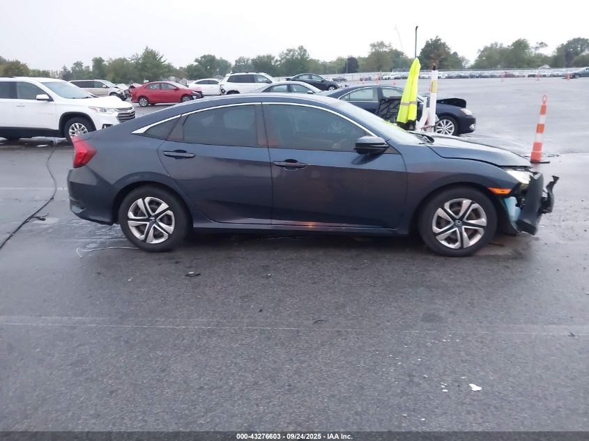 2018 Honda Civic Lx VIN: 2HGFC2F52JH500966 Lot: 43276603