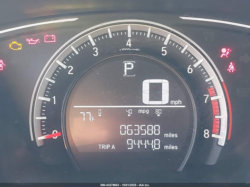 2018 Honda Civic Lx VIN: 2HGFC2F52JH500966 Lot: 43276603