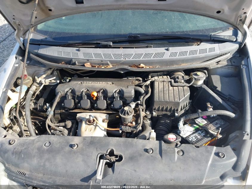 2010 Honda Civic Lx-S VIN: 19XFA1F65AE041550 Lot: 43276609