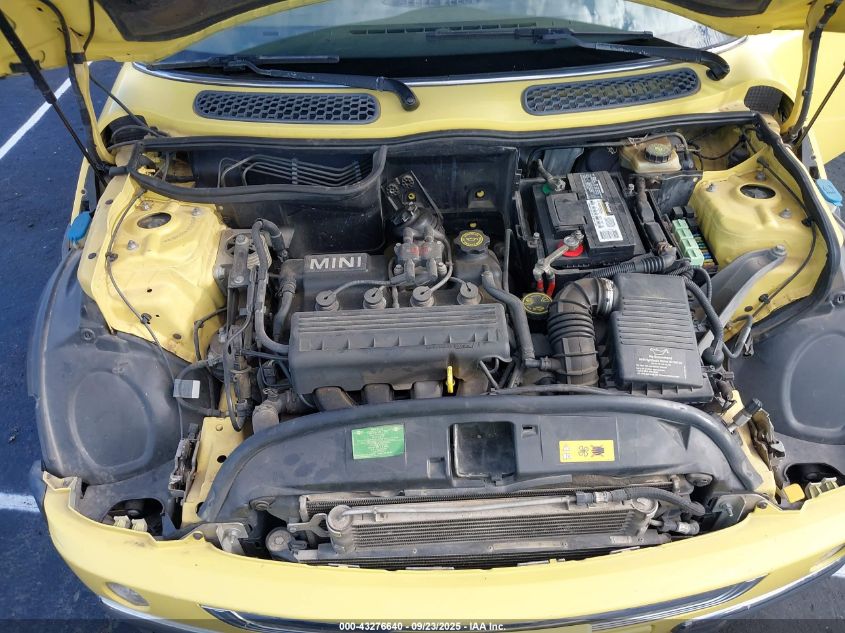 2002 Mini Cooper VIN: WMWRC33412TE10094 Lot: 43276640