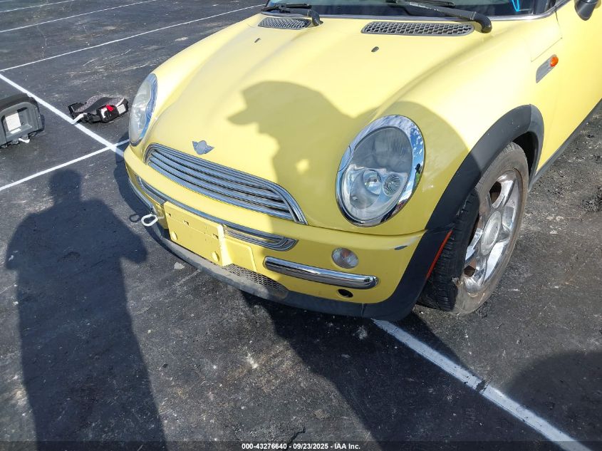 2002 Mini Cooper VIN: WMWRC33412TE10094 Lot: 43276640