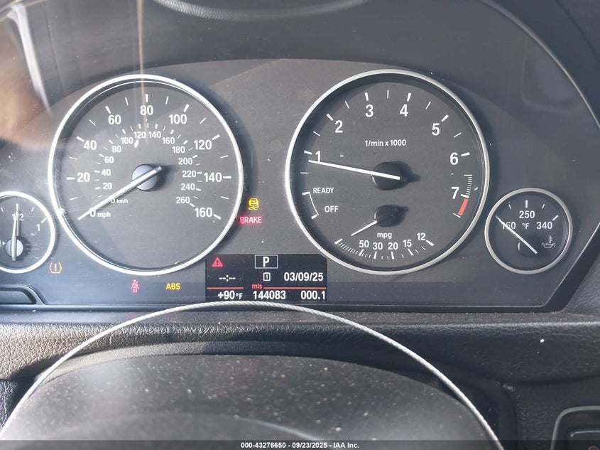 2013 BMW 328I - WBA3A5C55DF351209