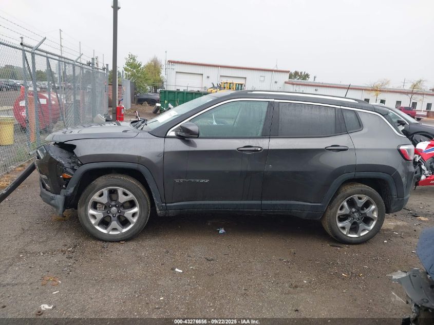 2021 Jeep Compass Limited 4X4 VIN: 3C4NJDCB5MT506603 Lot: 43276656