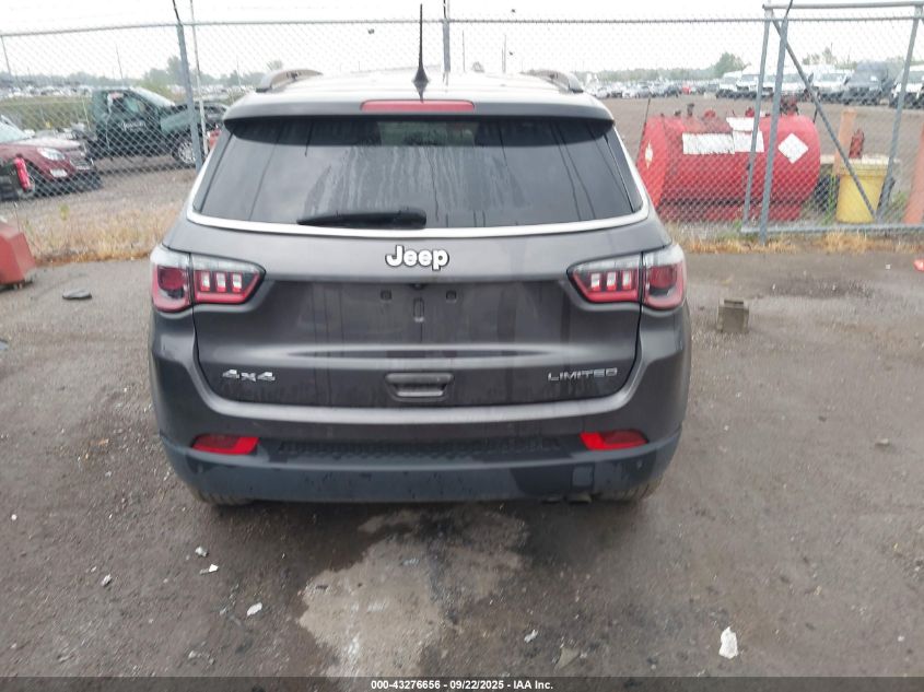 2021 Jeep Compass Limited 4X4 VIN: 3C4NJDCB5MT506603 Lot: 43276656