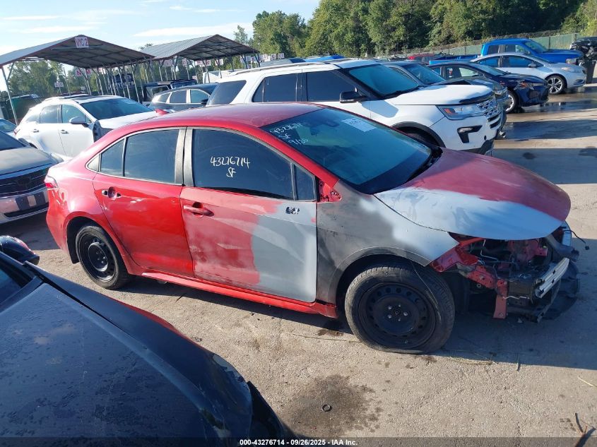 2020 Toyota Corolla Le VIN: 5YFEPRAE5LP128745 Lot: 43276714