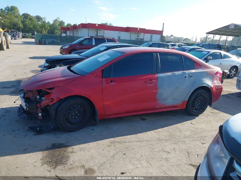 2020 Toyota Corolla Le VIN: 5YFEPRAE5LP128745 Lot: 43276714