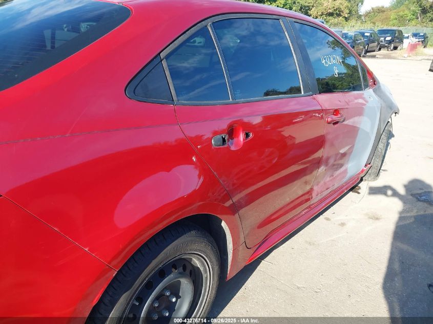 2020 Toyota Corolla Le VIN: 5YFEPRAE5LP128745 Lot: 43276714