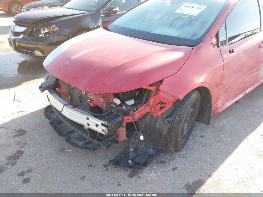 2020 Toyota Corolla Le VIN: 5YFEPRAE5LP128745 Lot: 43276714