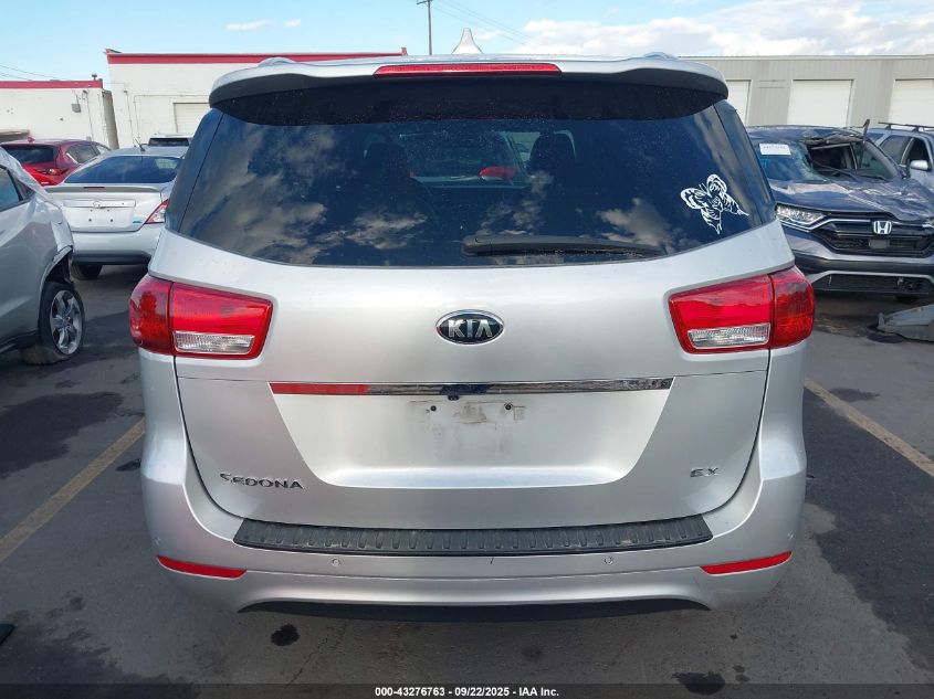 2017 Kia Sedona Ex VIN: KNDMC5C11H6255436 Lot: 43276763