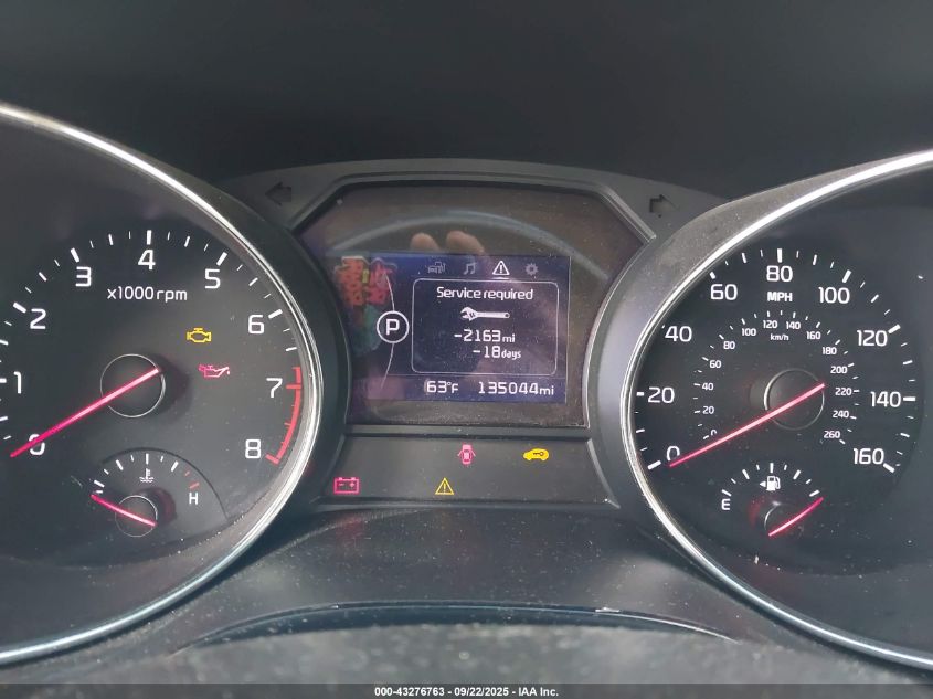 2017 Kia Sedona Ex VIN: KNDMC5C11H6255436 Lot: 43276763