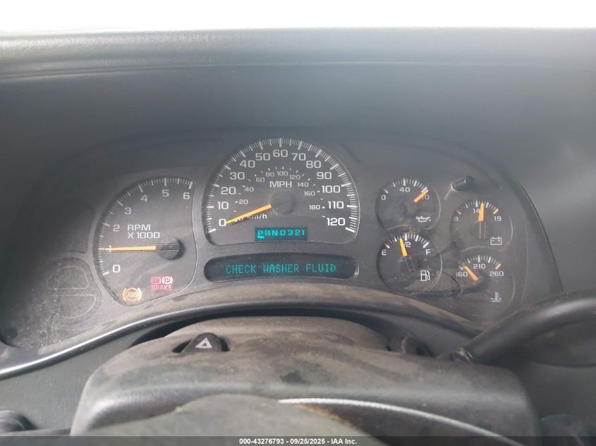 2003 Chevrolet Silverado 1500 Ls VIN: 1GCEK19T53E275910 Lot: 43276793