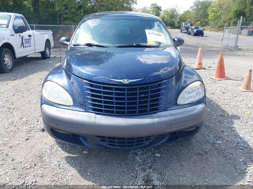 2001 Chrysler Pt Cruiser VIN: 3C8FY4BB41T624542 Lot: 43276803