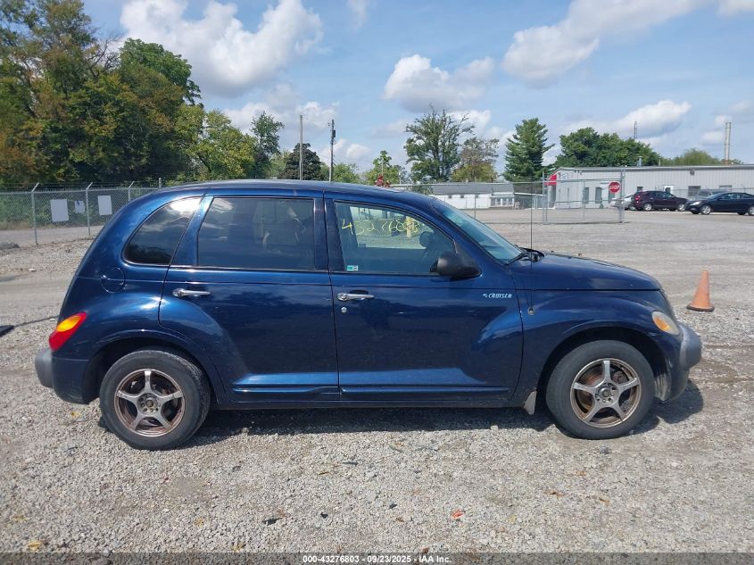 2001 Chrysler Pt Cruiser VIN: 3C8FY4BB41T624542 Lot: 43276803