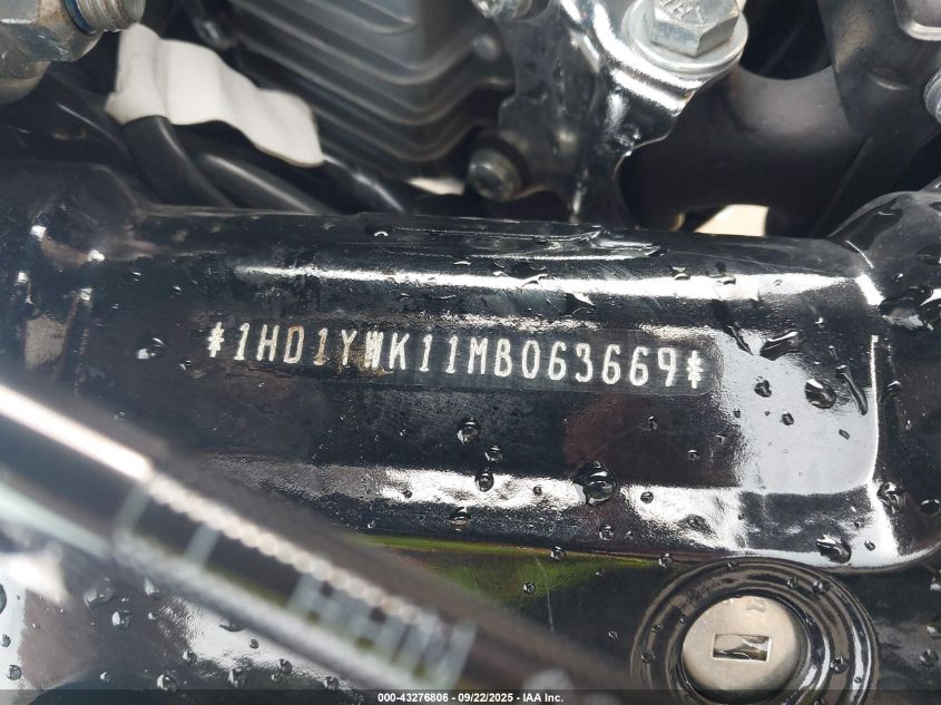 2021 Harley-Davidson Fxlrs VIN: 1HD1YWK11MB063669 Lot: 43276806