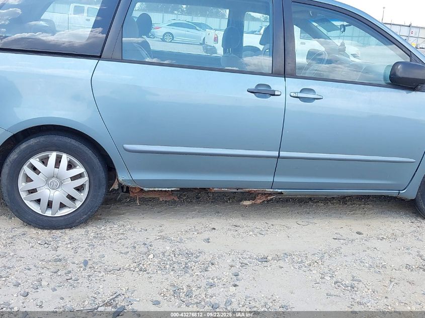 2006 Toyota Sienna Ce VIN: 5TDZA23C46S477221 Lot: 43276812