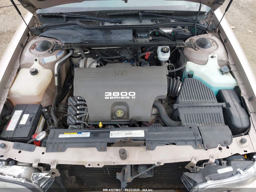 1998 Buick Lesabre Custom VIN: 1G4HP52K9WH536316 Lot: 43276837