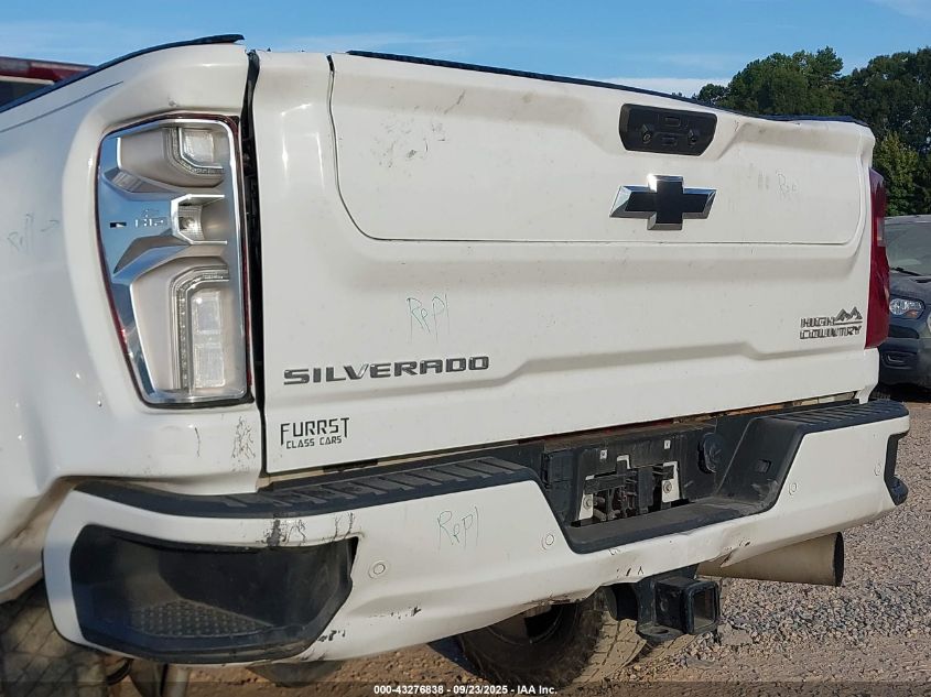 2022 Chevrolet Silverado 3500Hd 4Wd Long Bed High Country VIN: 1GC4YVEY9NF300274 Lot: 43276838