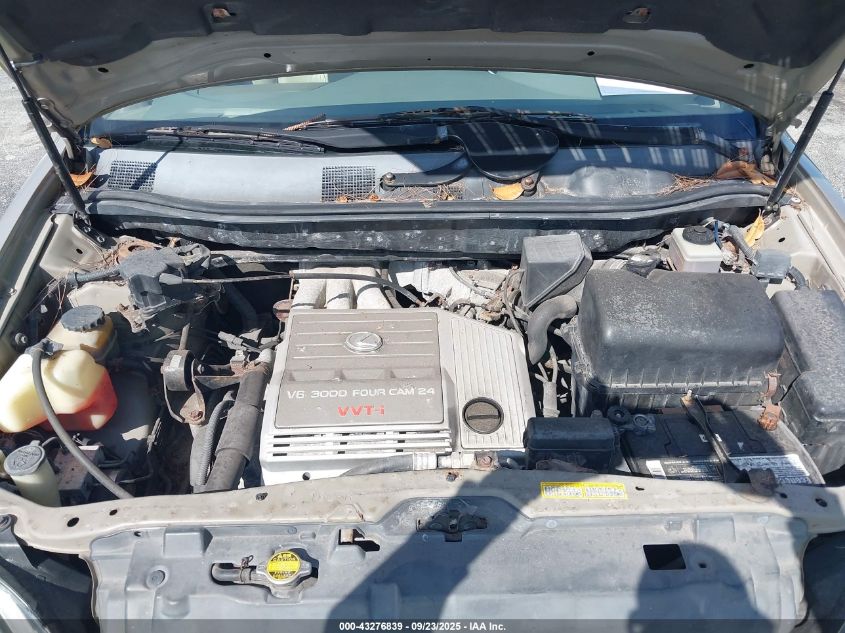 2000 Lexus Rx 300 VIN: JT6GF10U9Y0048654 Lot: 43276839