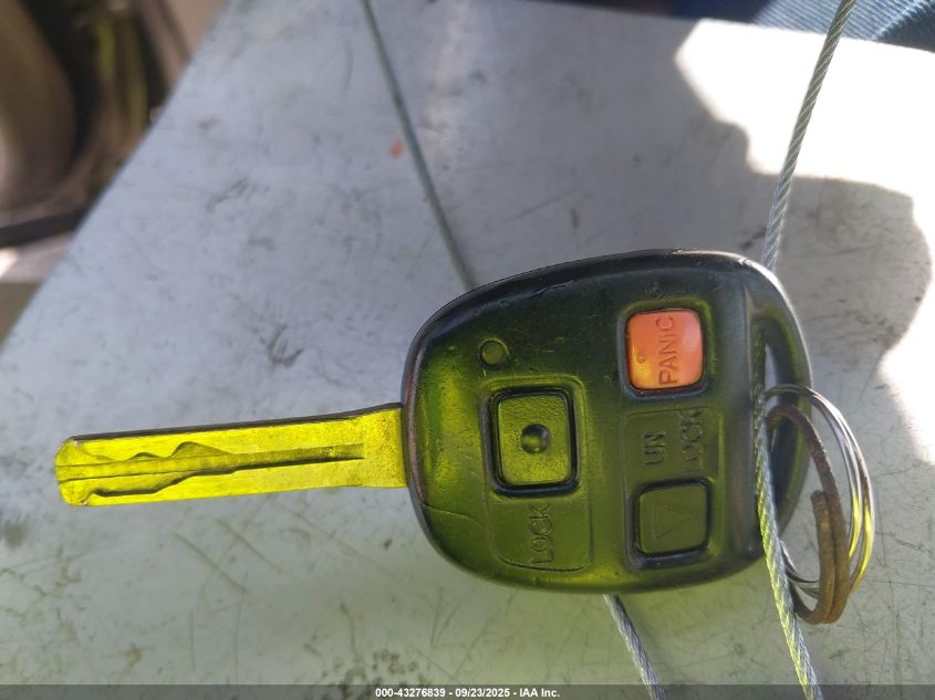 2000 Lexus Rx 300 VIN: JT6GF10U9Y0048654 Lot: 43276839